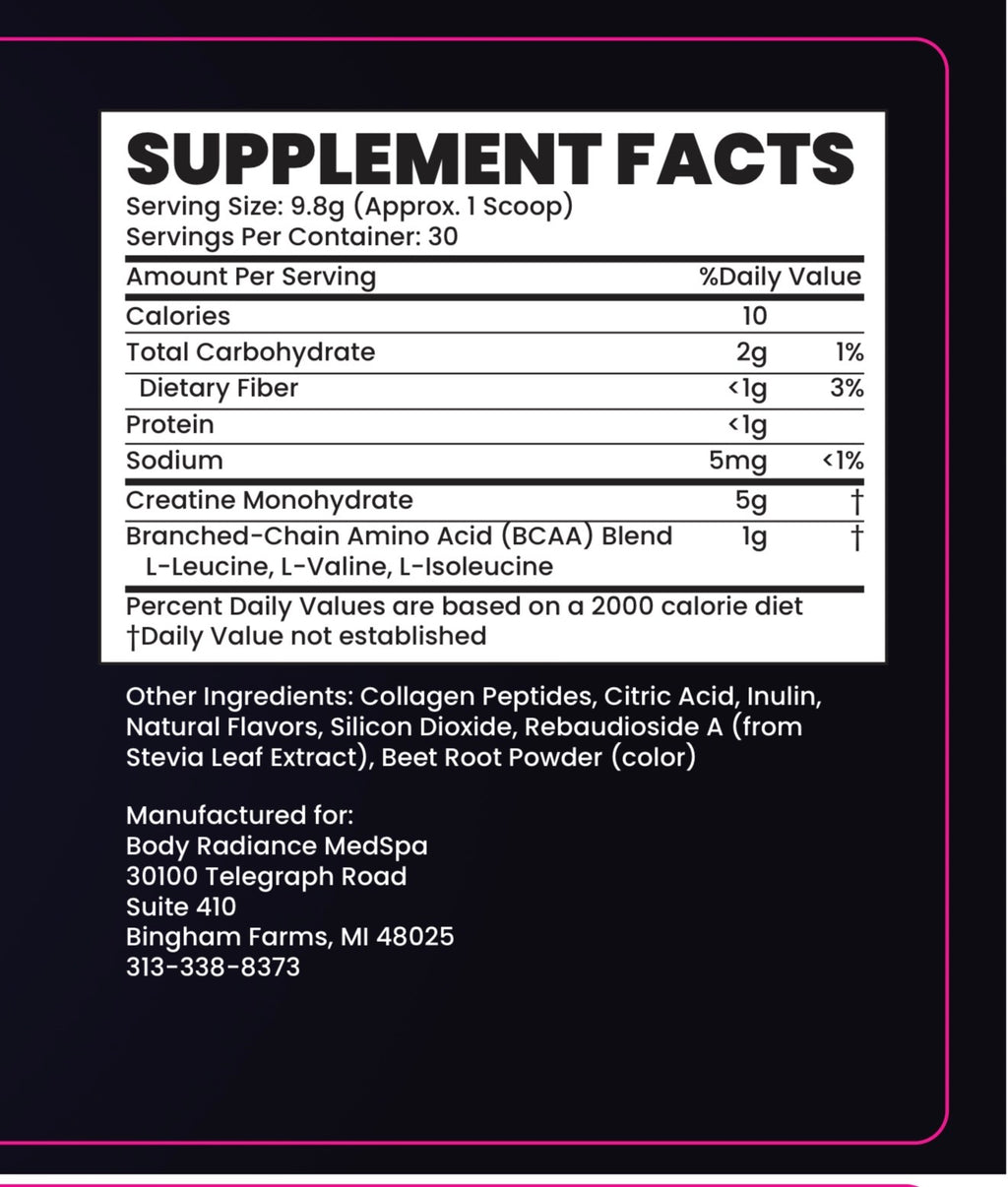 Plumped BBL Supplements